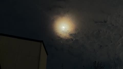 Solar Eclipse Seen From Burlington, Ontario