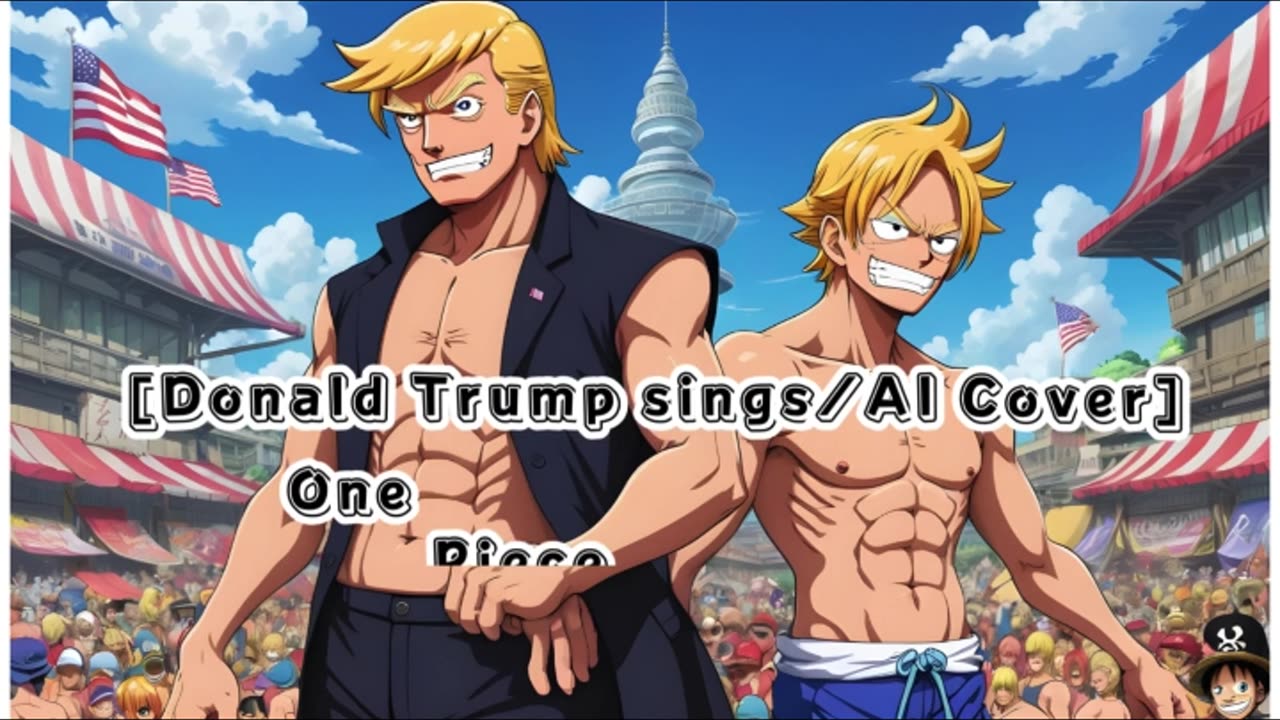 [Donald Trump sings/AI Cover] One Piece Opening 18 Generations from Exile Tribe - Hard Knock Days