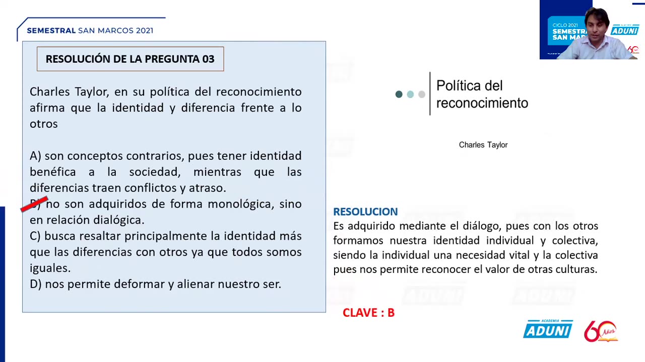 SEMESTRAL ADUNI 2021 | Semana 19 | Filosofía S2