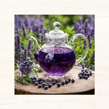 Free Blueberry Lavender Infusion Recipe 🌿💜✨