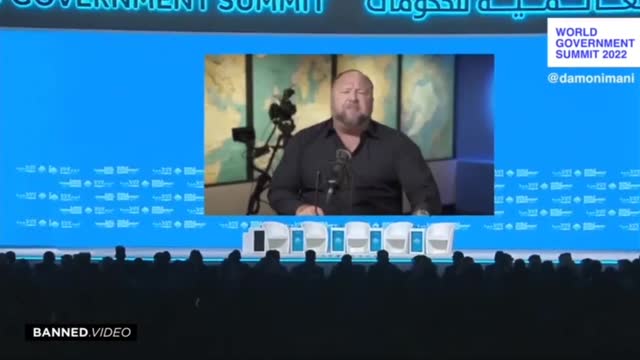 Alex Jones Hacks World Government Summit