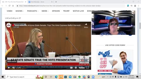 True The Vote Files Election Theft Evidence in the Arizona Senate - KABOOM