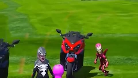 PINK HULK GIFTS HIS BABY SUPER BIKE! #gta5 #short