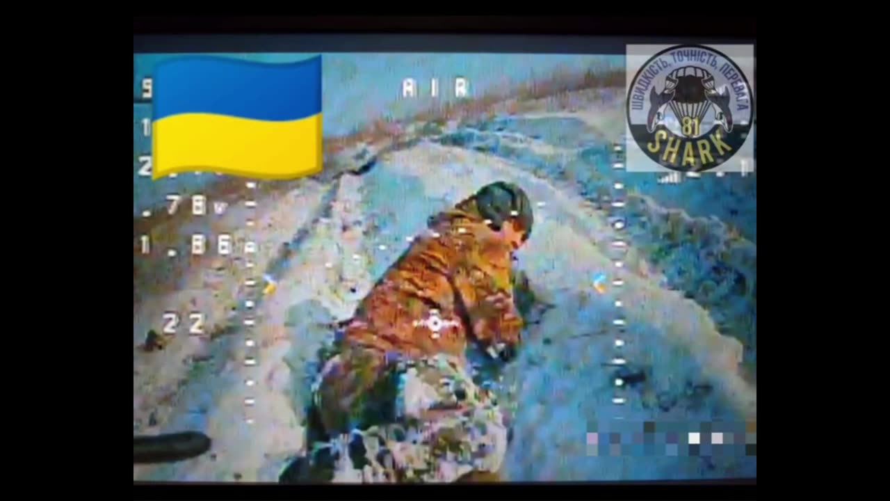 Ukrainian drones hunting Russian soldiers