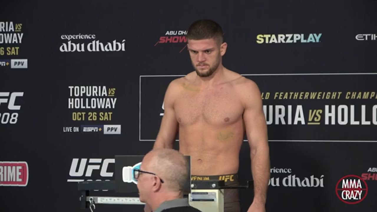 UFC 308: Official Weigh-in Highlights, Khamzat Chimaev last one