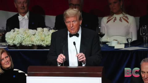 Donald Trump attacks Kamala Harris, others at charity dinner