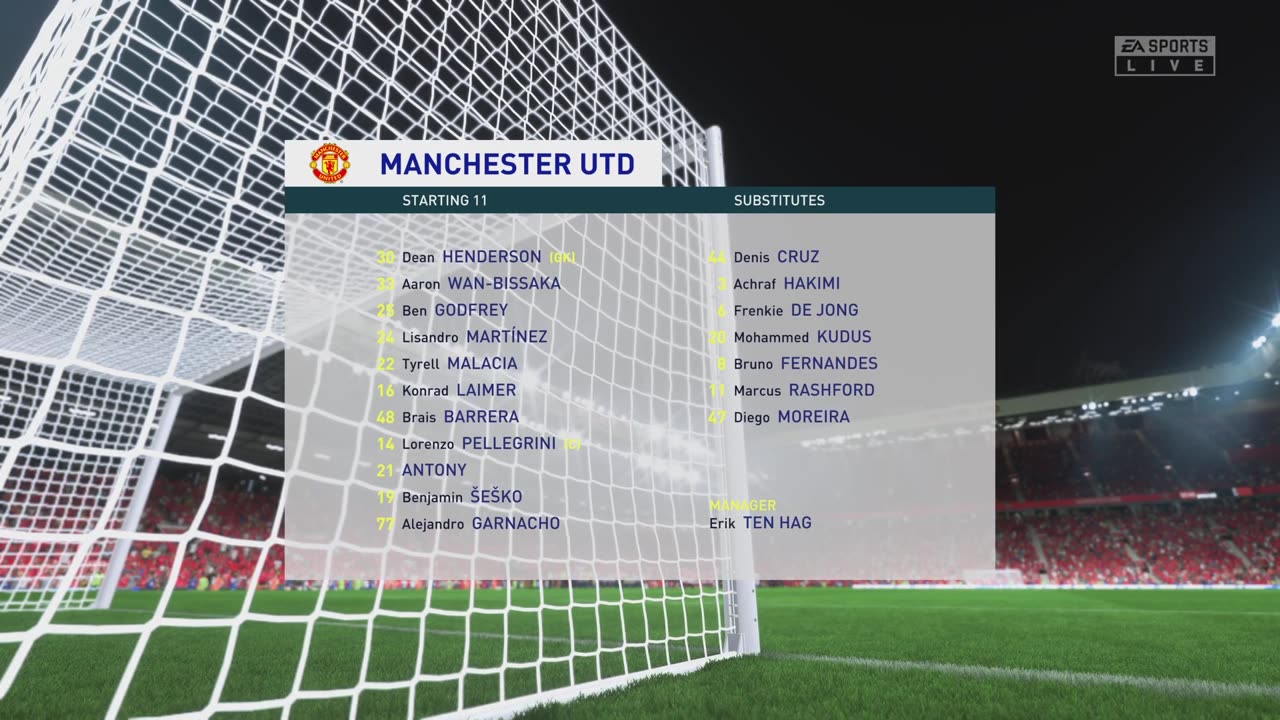 EA SPORTS FC 24 Man Utd vs AC Milan