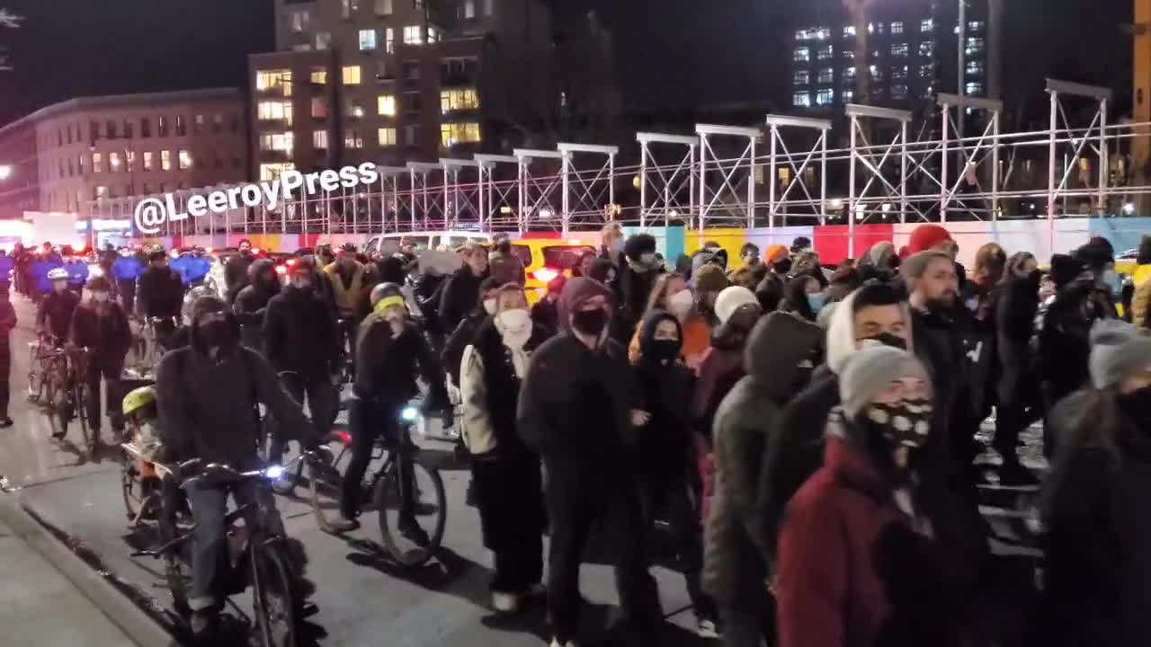 Protests Erupt in NYC After Rittenhouse Acquittal: ‘Burn the Precinct to the Ground!’