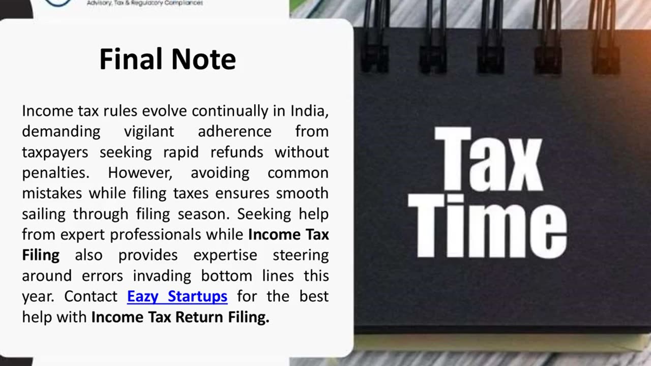 Avoid Some Common Mistakes In Income Tax Filing