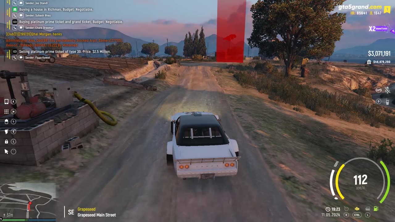 GTA V - Grand RP EN1 - Corrida Quinta - Esferas de Influência - Sargento Rodrigues