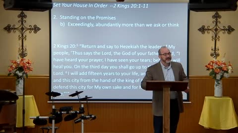 Set Your House in Order | 2 Kings 20: 1 - 11