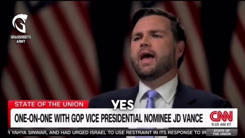 JD Vance Obliterates CNN and Jake Tapper