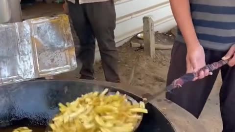 How to cook spicy 🔥 banana chips simple method