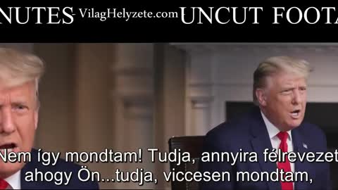 DONALD TRUMP 60 MINUTES Interjú cenzúrázatlanul és magyar felirattal -párhuzamosan a vágott anyaggal