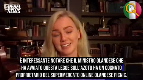 NWO, OLANDA: Agricoltori Allevatori, Eva Vlaardingerbroek - WEF Bill Gates Mark Rutte PICNIC