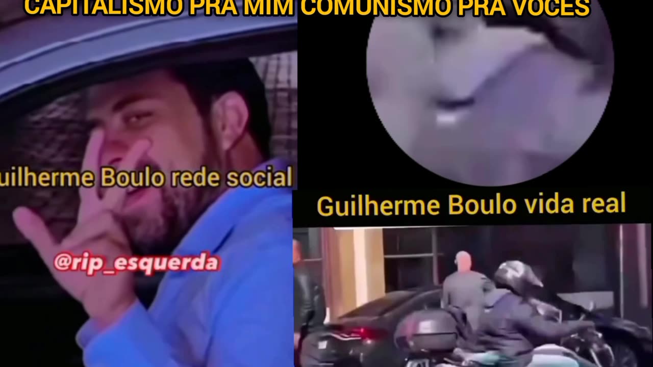 BOULOS VIVE BEM A FRASE: CAPITALISMO PRA MIM COMUNISMO PARA O POVO.