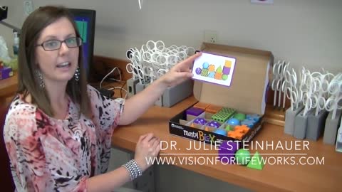 How We Use The Game "Mental Blox" In Vision Therapy