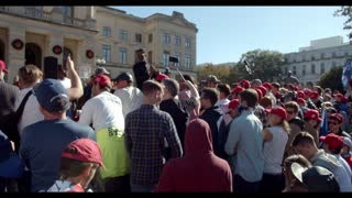 'Stop the steal' connected 2 Roger Stone-Roger Stone Calls Ali Anderson in Front of Atlanta GA Crowd