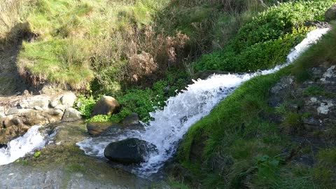 water fall water stream