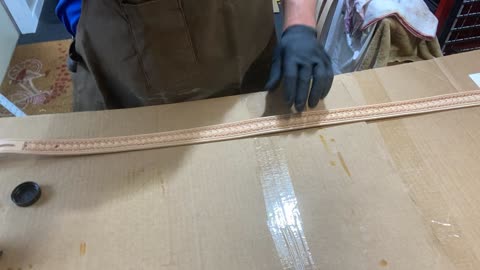 Dying belts
