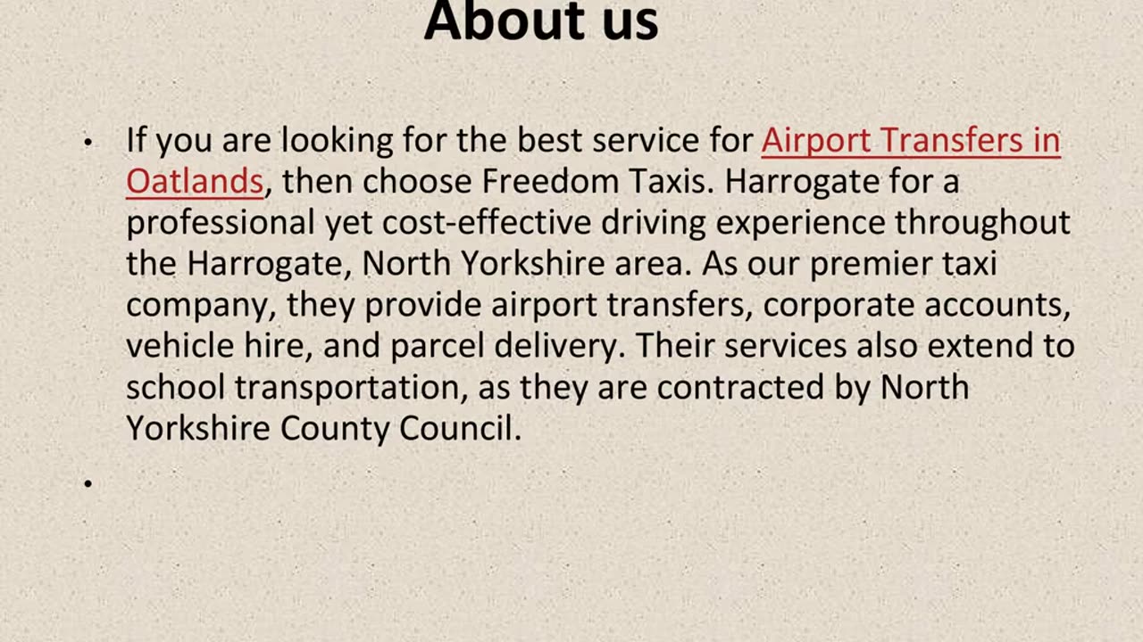 Get The Best Airport Transfers in Oatlands.