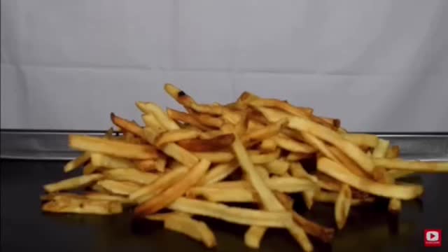 ASMR eating chili cheese french fries