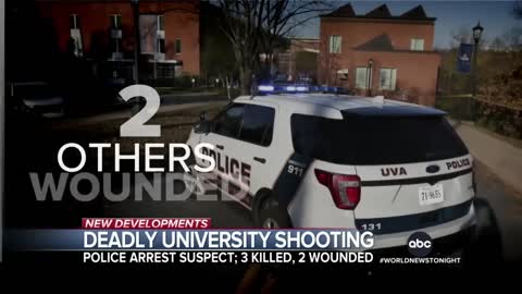 3 dead, 2 injured in shooting at University of Virginia