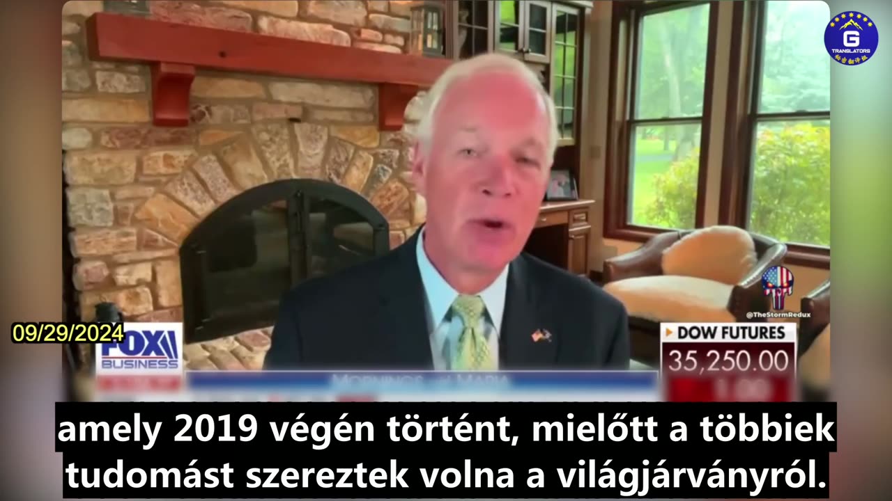 【HU】Ron Johnson amerikai képviselő sürgeti az igazságot a COVID-oltás mellékhatásairól