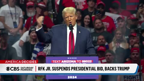 RFK Jr. endorses Trump as Harris campaign builds on DNC momentum