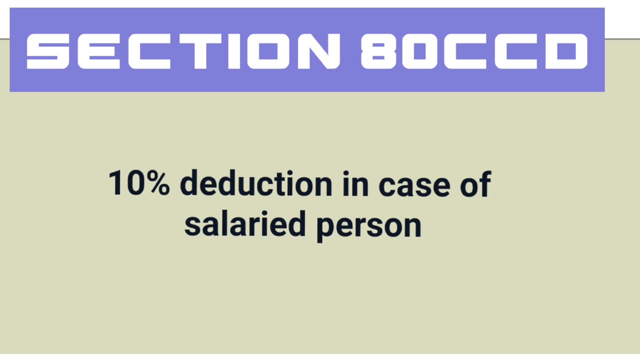 Income tax treatment of Salaried people