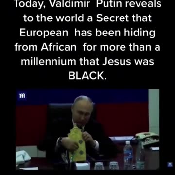 If true salvation were to come in the head of...