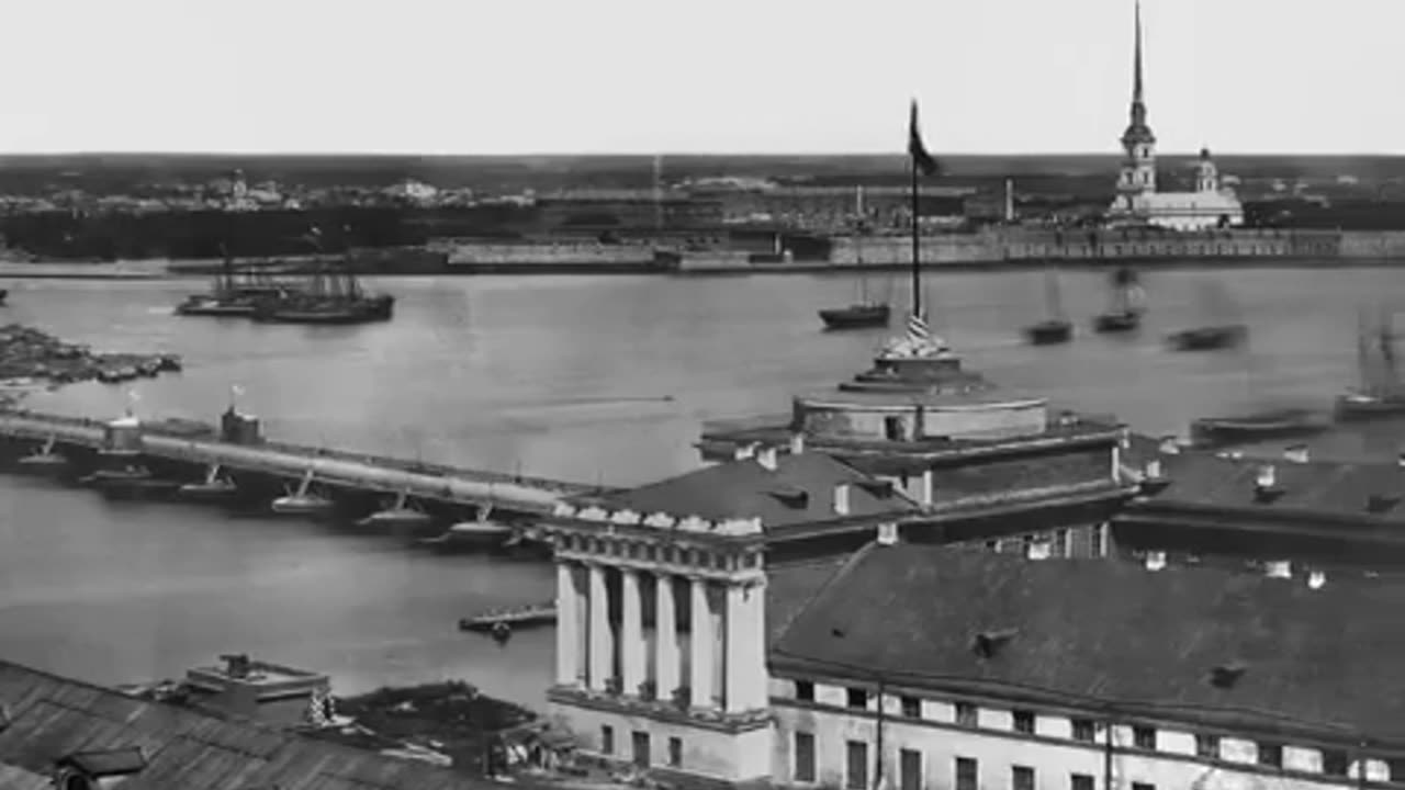 A unique panorama of Saint-Petersburg in 1861