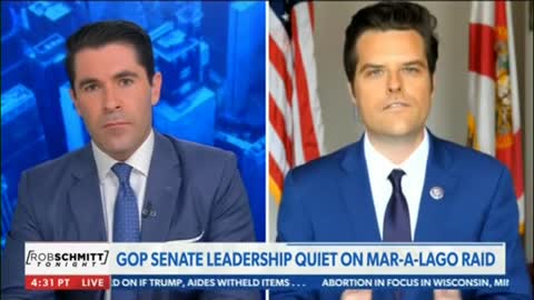 Matt Gaetz: This Was a ‘highly performative raid’