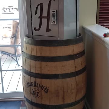 Whiskey Barrel Vault