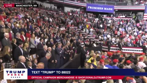 President Trump in Manchester, NH