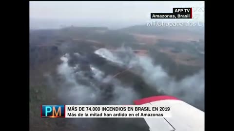 jair bolsonaro: corte plata a las ong(caviares) y ellos empezaron el incendio en el amazonas