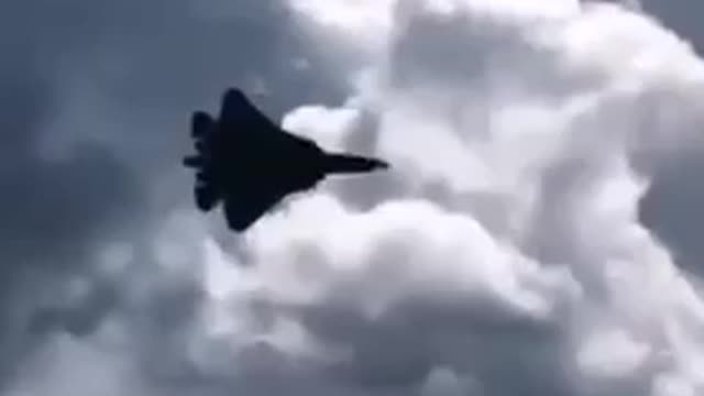 Russian SU-57 fighter jet