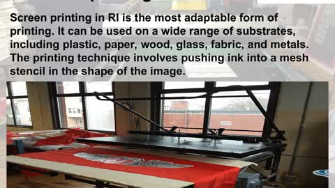 RI screen printing