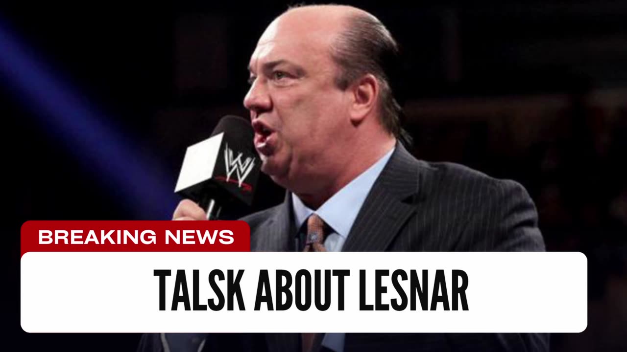 Paul Heyman Talks About Brock Lesnar