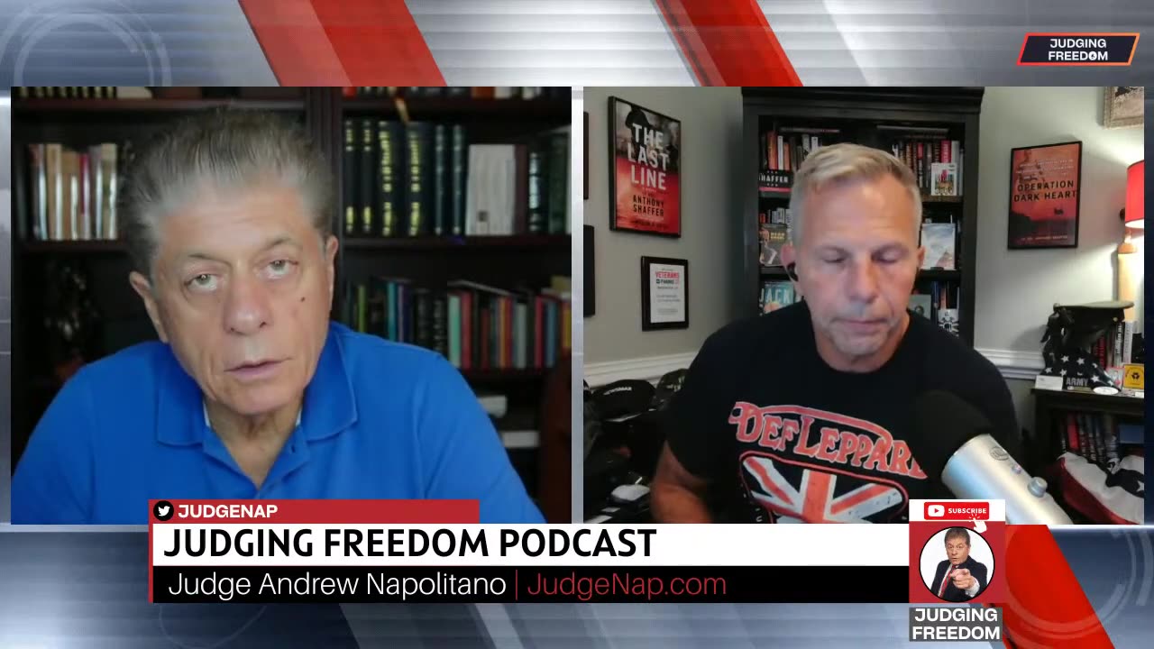 LtCOL : Tony Shaffer : Zelensky in US w/ Hat In Hand! Judge Napolitano - Judging Freedom