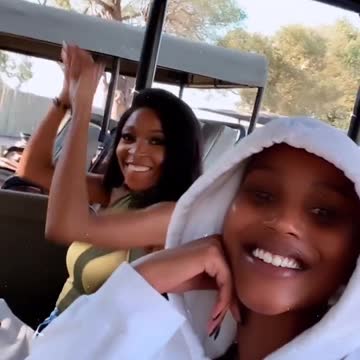 Kruger Shalati -The Train on the Bridge with Miss SA Shudufhadzo Musida