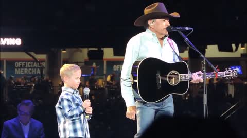 "God and Country Music"-- George Strait with guest Harvey Strait