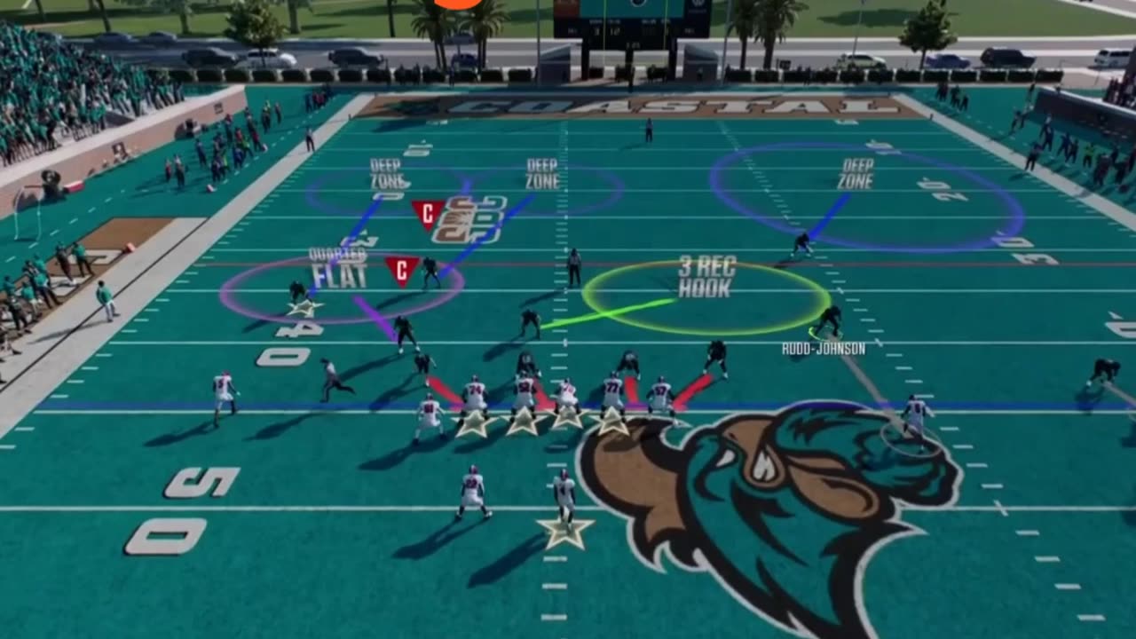 Parker Jennings 56 Yard Pick 6 In College Football 25