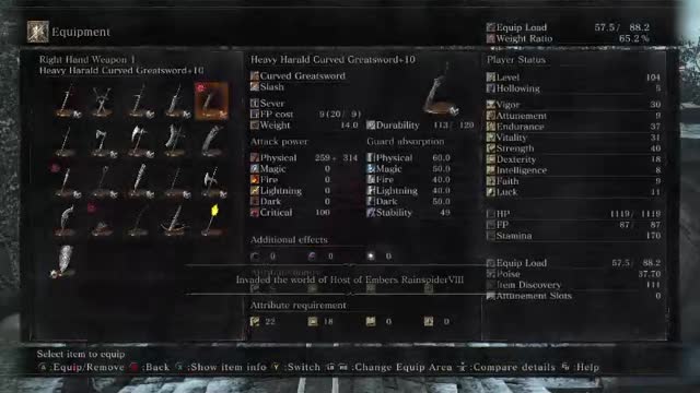 Dark Souls 3, 2nd fun invasion