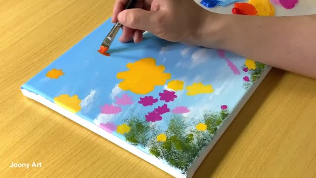 Painting Chrysanthemums