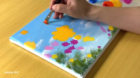 Painting Chrysanthemums