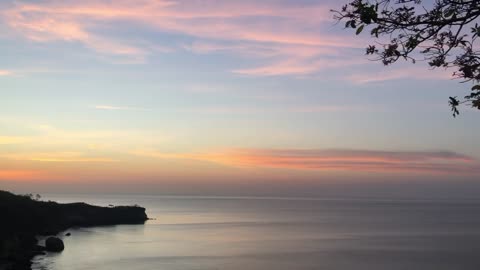 Sunset view from Ayana Hotel