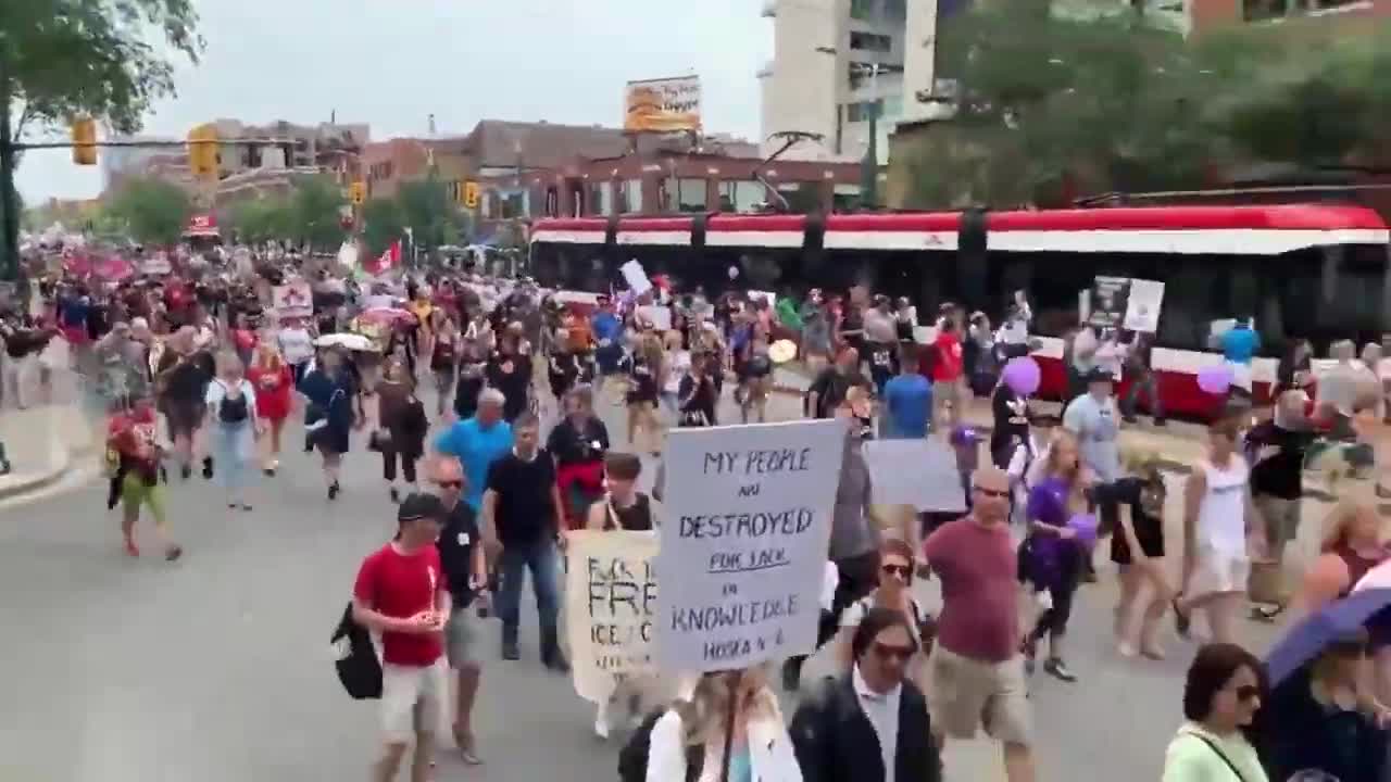 Worldwide Freedom Rallies Against Lockdowns, Vaccine Passports 7-24-21
