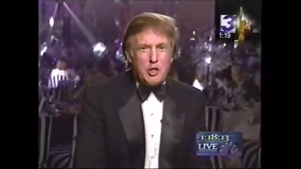 Trump on New Years eve 1999 discussing the future of America and a possible Trump Presidental run