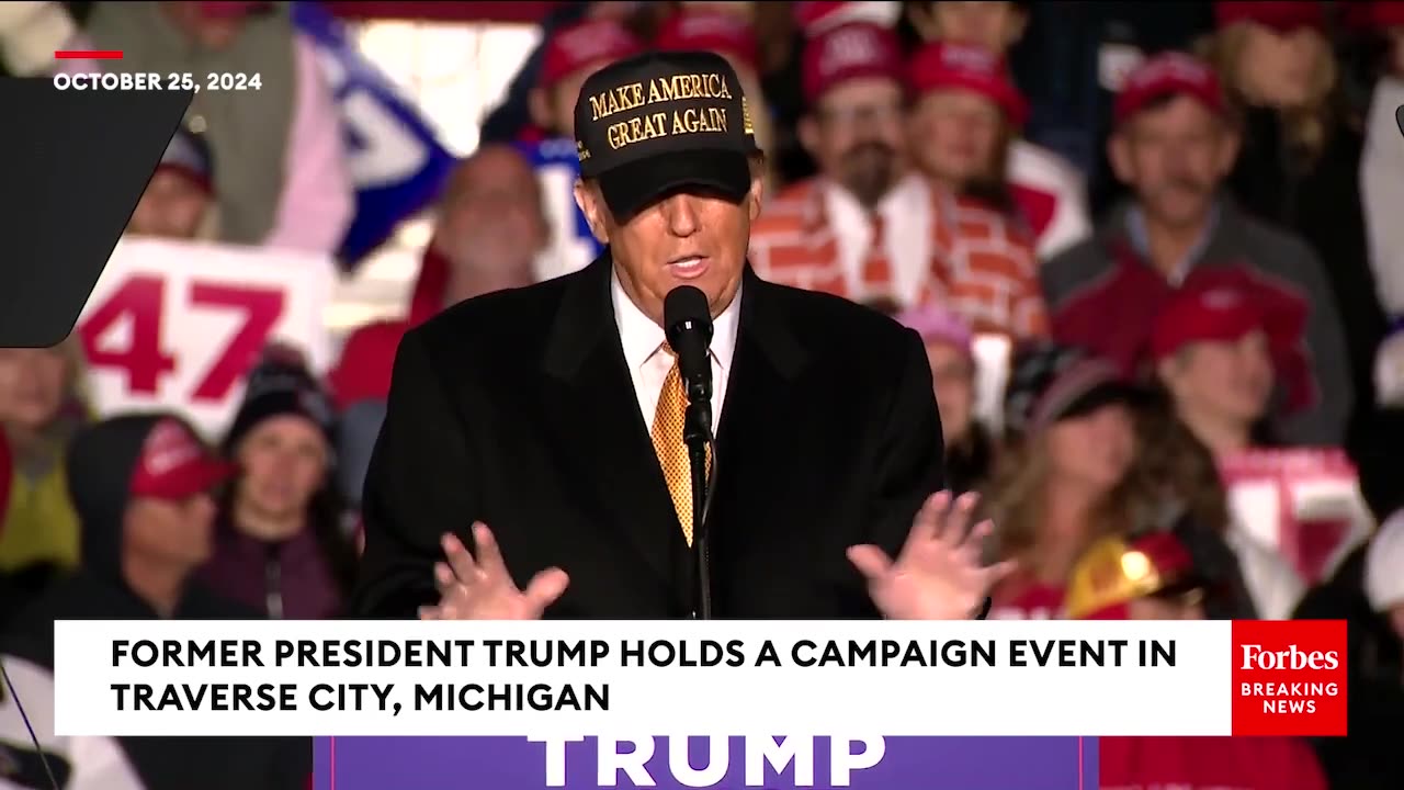 I Dont Want To Be Rude Her- Donald Trump Eviscerates Hillary Clinton During MI Rally